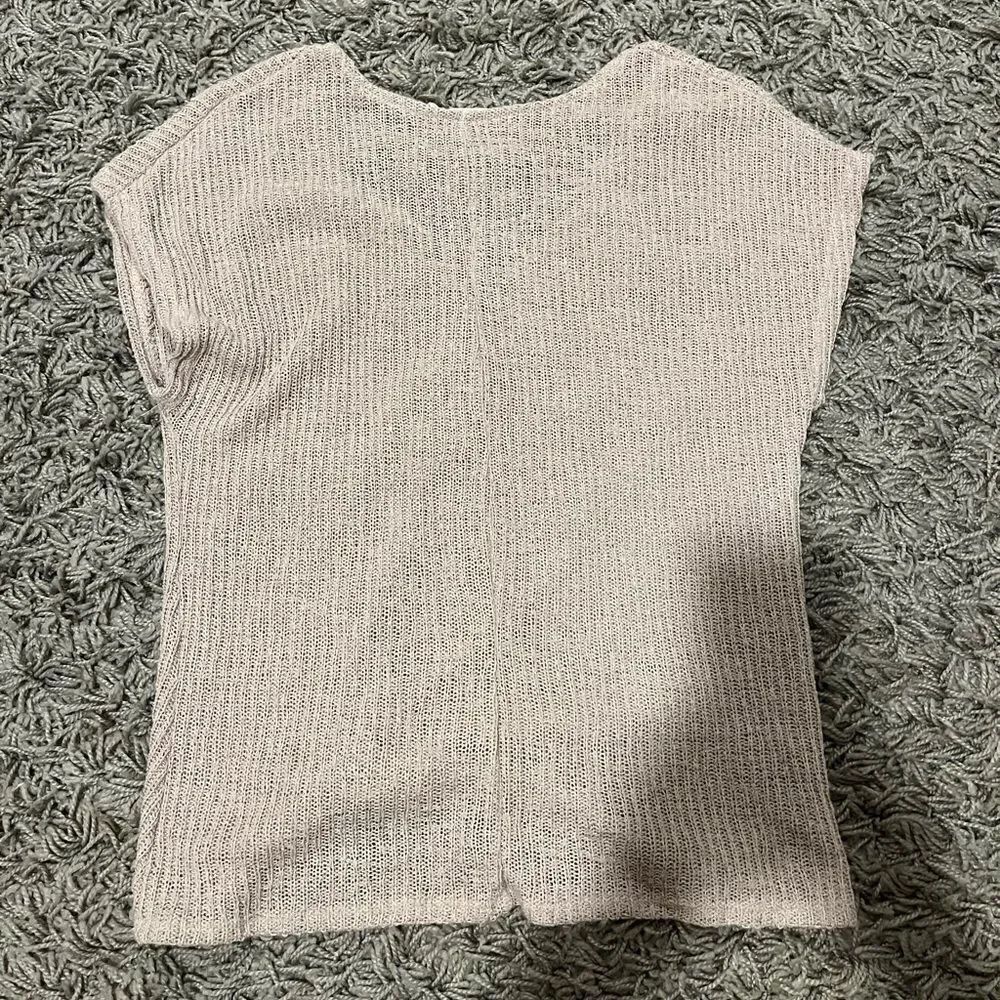 sweater material tee - Picture 2 of 2